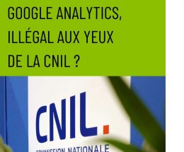Cnil et Google Analytics 